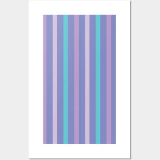 Akio | Colorful Stripes Pattern Posters and Art